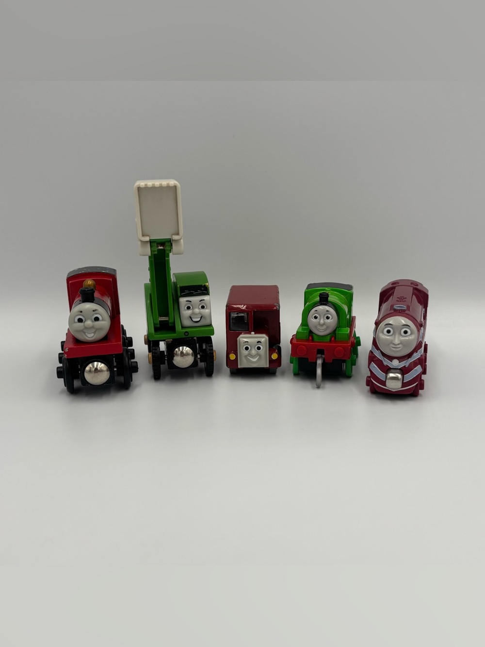 Vintage Thomas the Train Celebration James Alfie Percy Bertie Bus Caitlin Toys